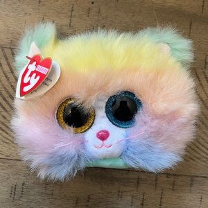 TY Coin purse Rainbow Cat/Dog
